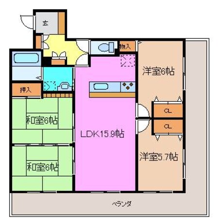 久居駅 徒歩2分 12階の物件間取画像